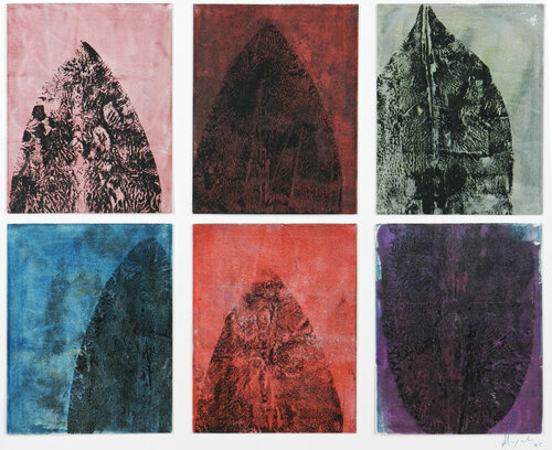 Erbium - Polyptyque - 6 #1 van Alfredo YACHE, Schilderij te koop op Singulart