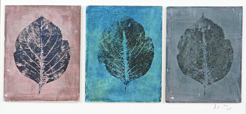 Erbium - Triptyque #1 de Alfredo YACHE, Pintura a la venta en Singulart