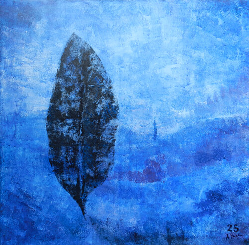 Tuscany Blue van Alfredo YACHE, Schilderij te koop op Singulart