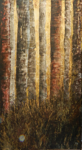 Magic Forest de Alfredo YACHE, Pintura a la venta en Singulart