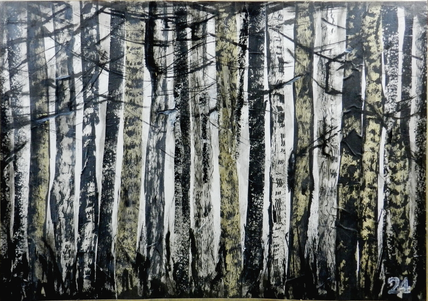 Forêt d'hiver Alfredo YACHE