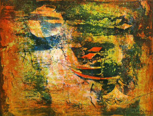 River Landscape von Lê Bá Đảng, Druck kaufen auf Singulart