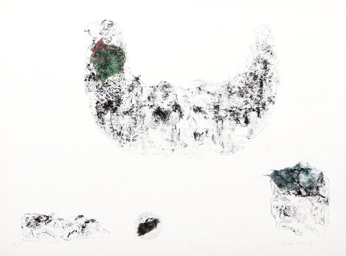 Horses - Variation 6 (Green and Blue) par Lê Bá Đảng, Édition en vente sur Singulart