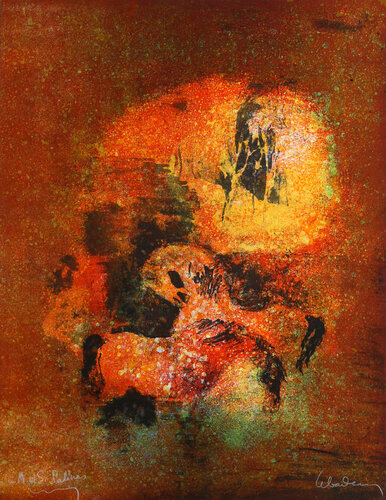 Horses with Sunset par Lê Bá Đảng, Édition en vente sur Singulart