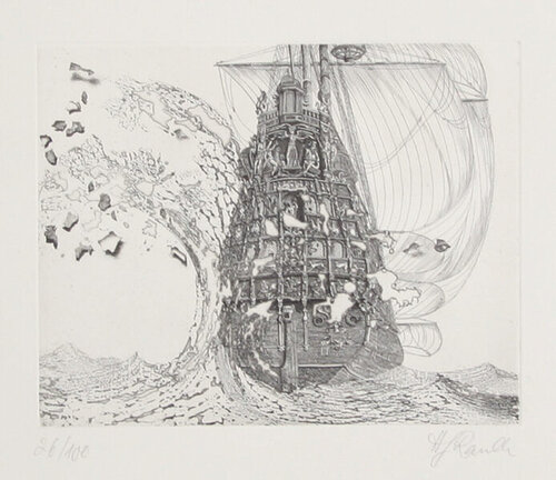 The Galleons Suite - Le Petit Vague van Hans Rauch, Afdruk te koop op Singulart