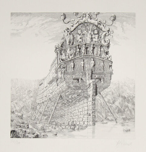 The Galleons Suite - Untitled #1 van Hans Rauch, Afdruk te koop op Singulart