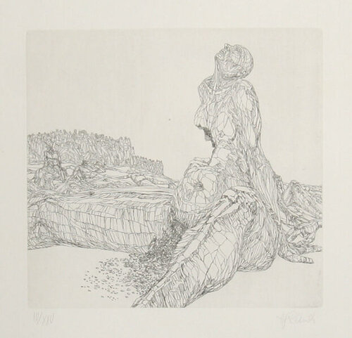 The Parchment Suite - Happy Apocalypse #3 van Hans Rauch, Afdruk te koop op Singulart