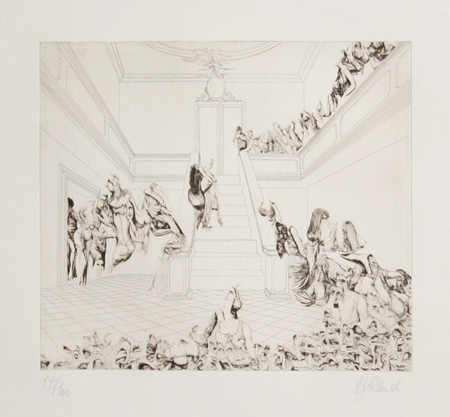 The Crazy Party Suite: "The Crazy Party" Hans Rauch Druck zu verkaufen