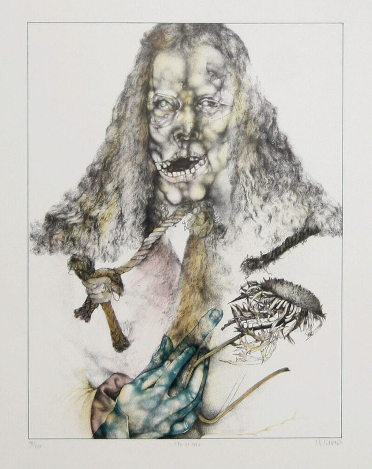 Homage a Albrecht Durer Hans Rauch Druck zu verkaufen
