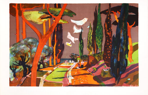 Field by Millard Sheets, Print for Sale on Singulart