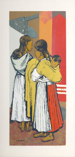 Mexican Babysitter by Millard Sheets, Print for Sale on Singulart