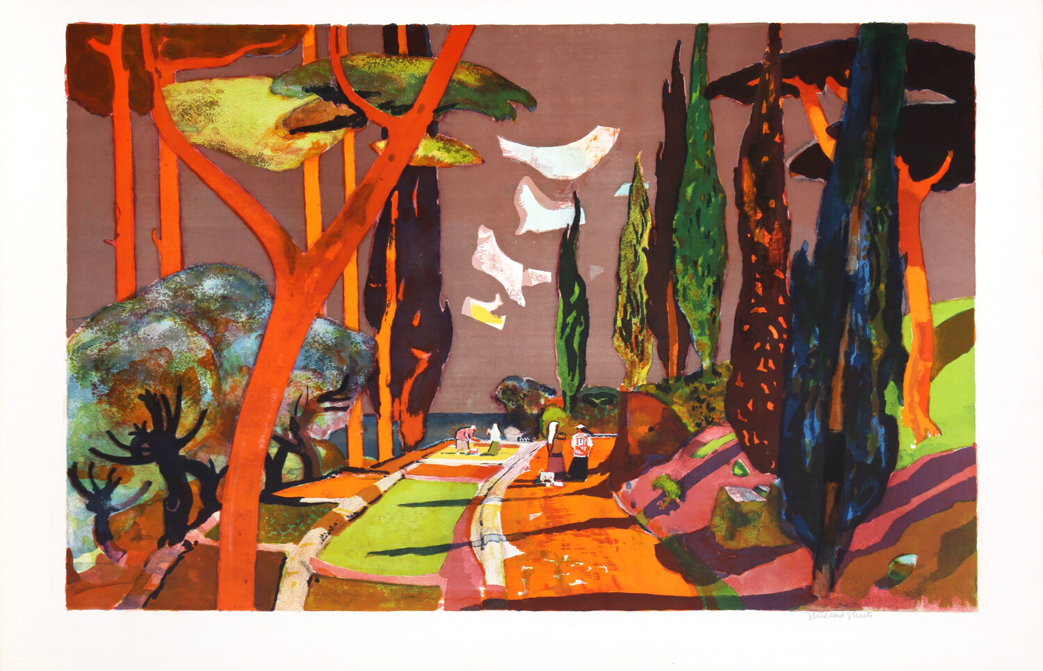 Field Millard Sheets Druck zu verkaufen