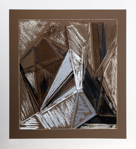 Triangles in the Air van Barbara Lynch Zinkel, Afdruk te koop op Singulart