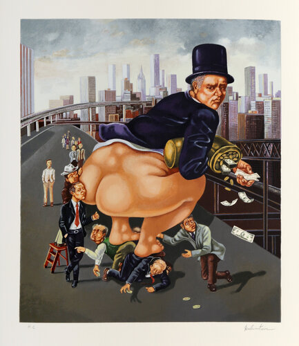 The Boss by Israel Rubinstein, Print for Sale on Singulart