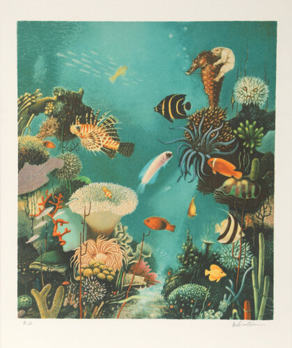 Deep Waters by Israel Rubinstein, 版畫 for Sale on Singulart