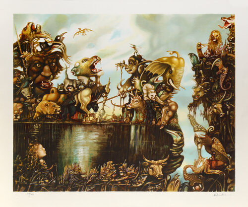 Bewitched Lake di Israel Rubinstein, Stampa in vendita su Singulart