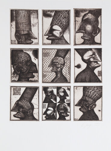 Unknown Person from Brodsky and Utkin: Projects 1981 - 1990 by Alexander Brodsky and Ilya Utkin, Print for Sale on Singulart