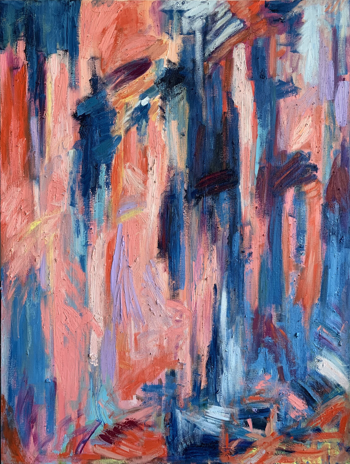 Meet Me At The River Monica Shulman Originalgemälde zu verkaufen