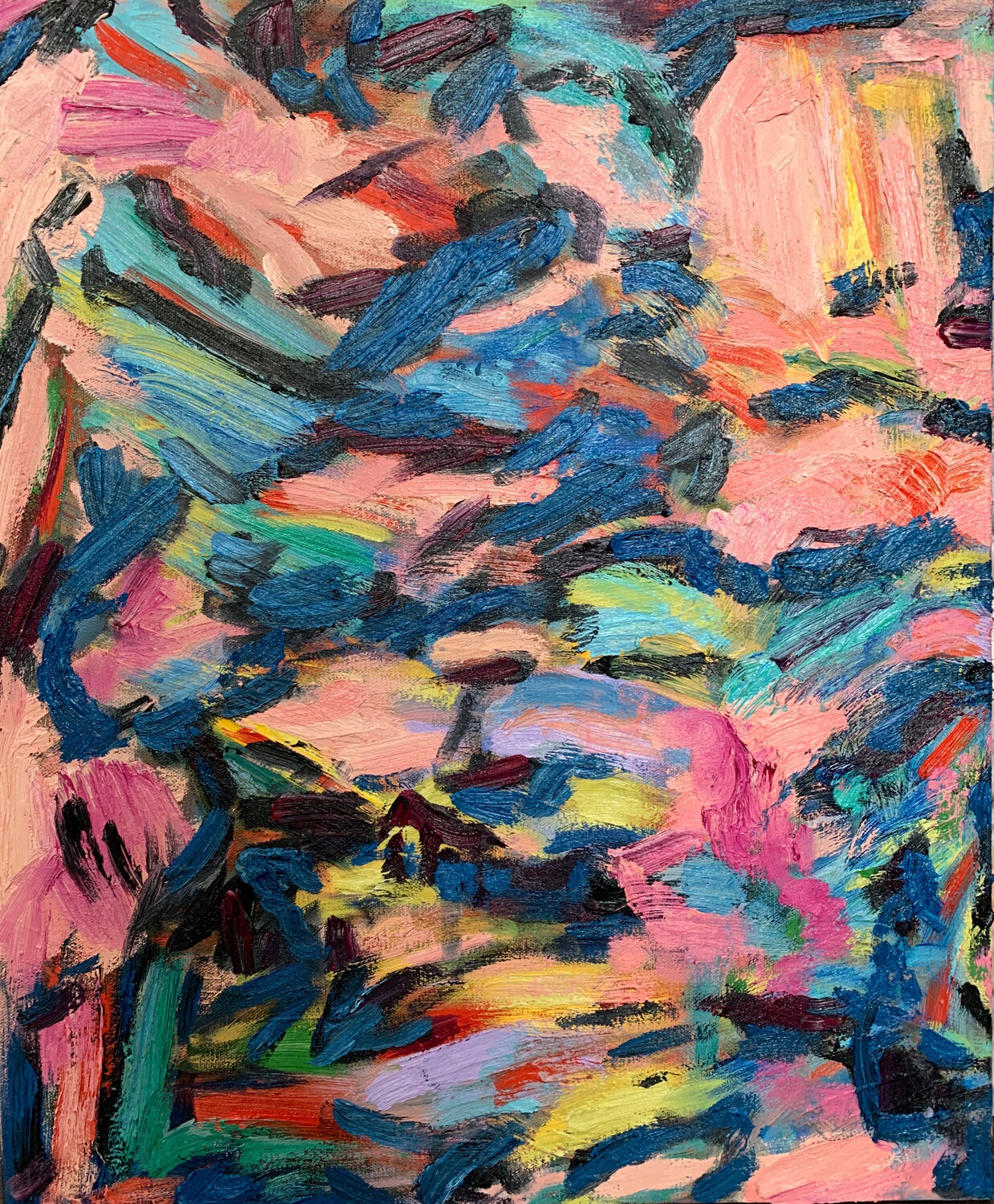 Who Told You That? Monica Shulman Dipinto originale in vendita
