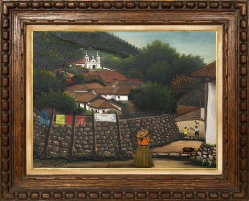 San Antonio de Oriente, Honduras de José Antonio Velásquez, Pintura a la venta en Singulart