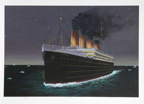 Titanic van Roy Ahlgren, Afdruk te koop op Singulart