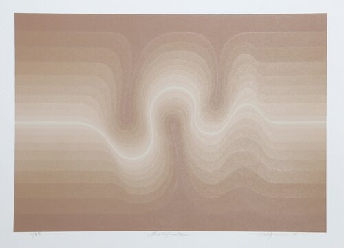 Stratification van Roy Ahlgren, Afdruk te koop op Singulart