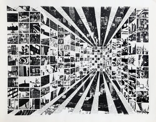 New York, New York van Roy Ahlgren, Afdruk te koop op Singulart