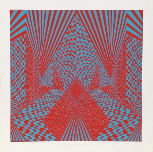 Conceptual Perspective IV van Roy Ahlgren, Afdruk te koop op Singulart