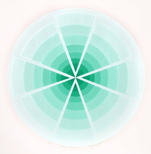 Green Enigma di Roy Ahlgren, Stampa in vendita su Singulart