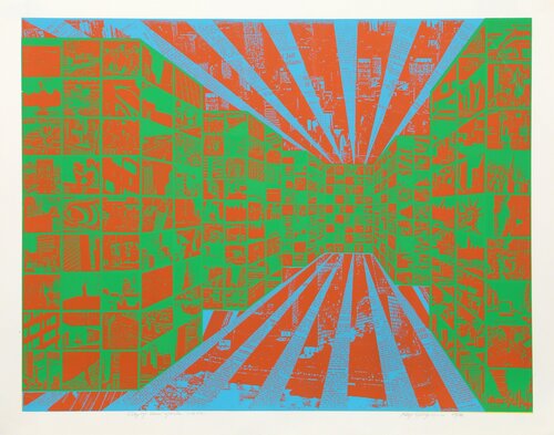 City of New York van Roy Ahlgren, Afdruk te koop op Singulart
