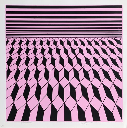 Environment (Pink) von Roy Ahlgren, Druck kaufen auf Singulart