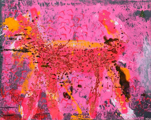 Dog Painting 1 von Peter Mayer, Malerei kaufen auf Singulart
