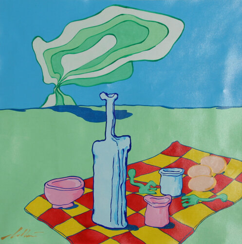 Picnic van Pietro Bulloni, Schilderij te koop op Singulart