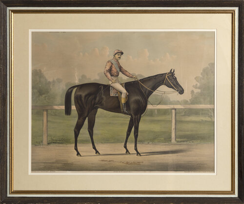Jockey on a Horse by Currier & Ives, 인쇄 for Sale on Singulart
