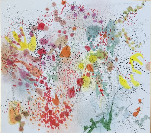 Silent music - 3 étude in piano di Emi, Pittura in vendita su Singulart