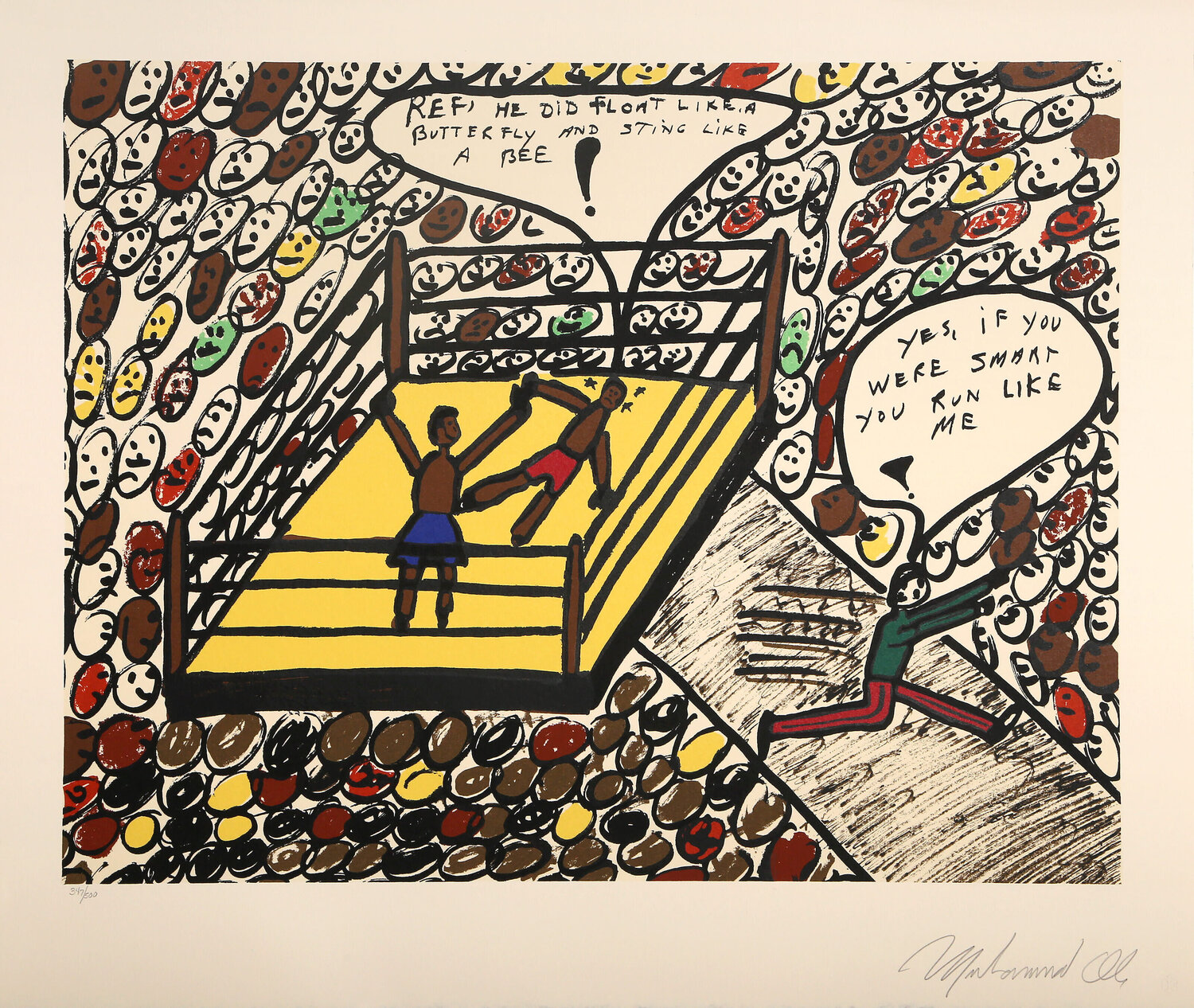 Sting Like a Bee Muhammad Ali Impresión en venta