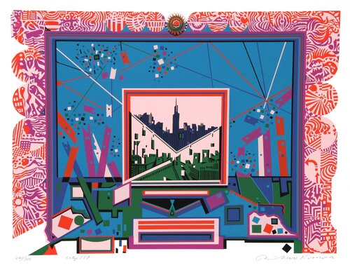 City 359 by Risaburo Kimura, Print for Sale on Singulart