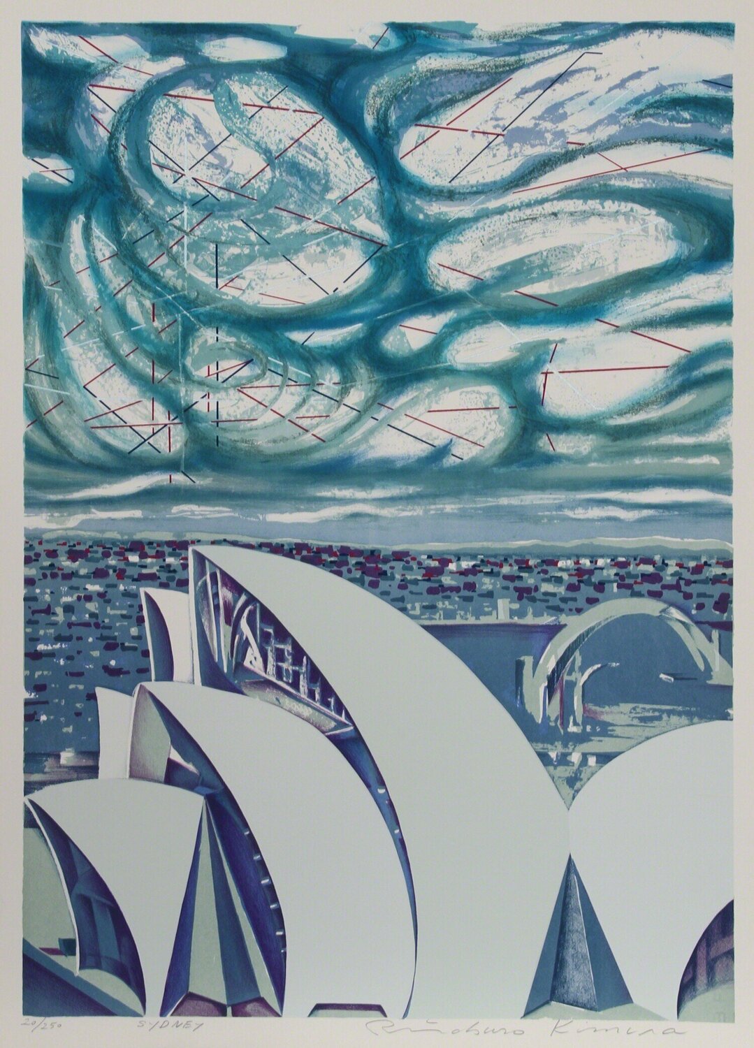 Sydney Risaburo Kimura Druck zu verkaufen