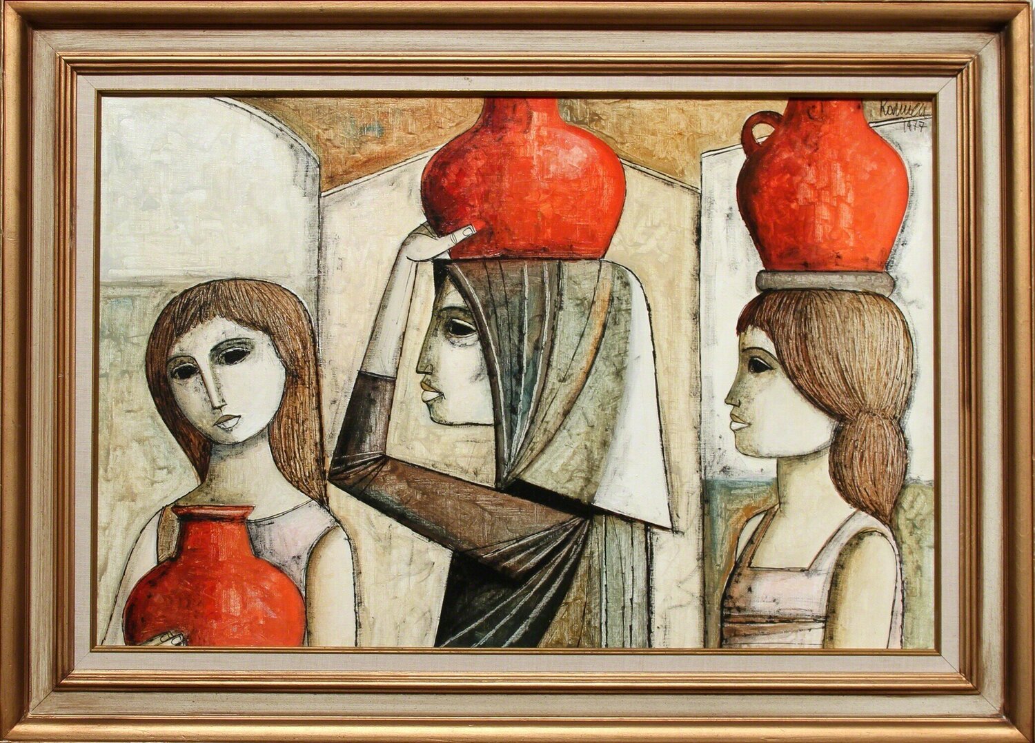Waterbearers Lucio Ranucci Pintura original en venta