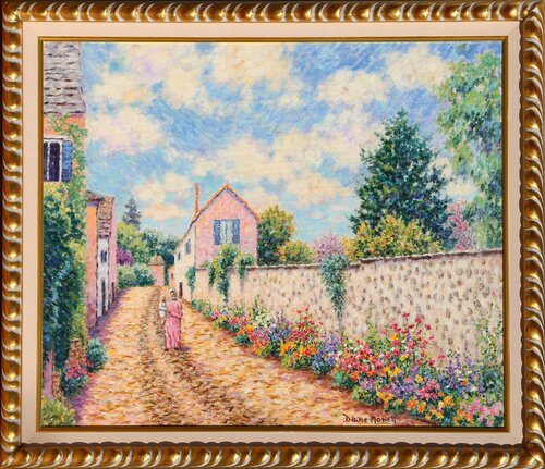 Peaceful Stroll von Diane Monet, Malerei kaufen auf Singulart
