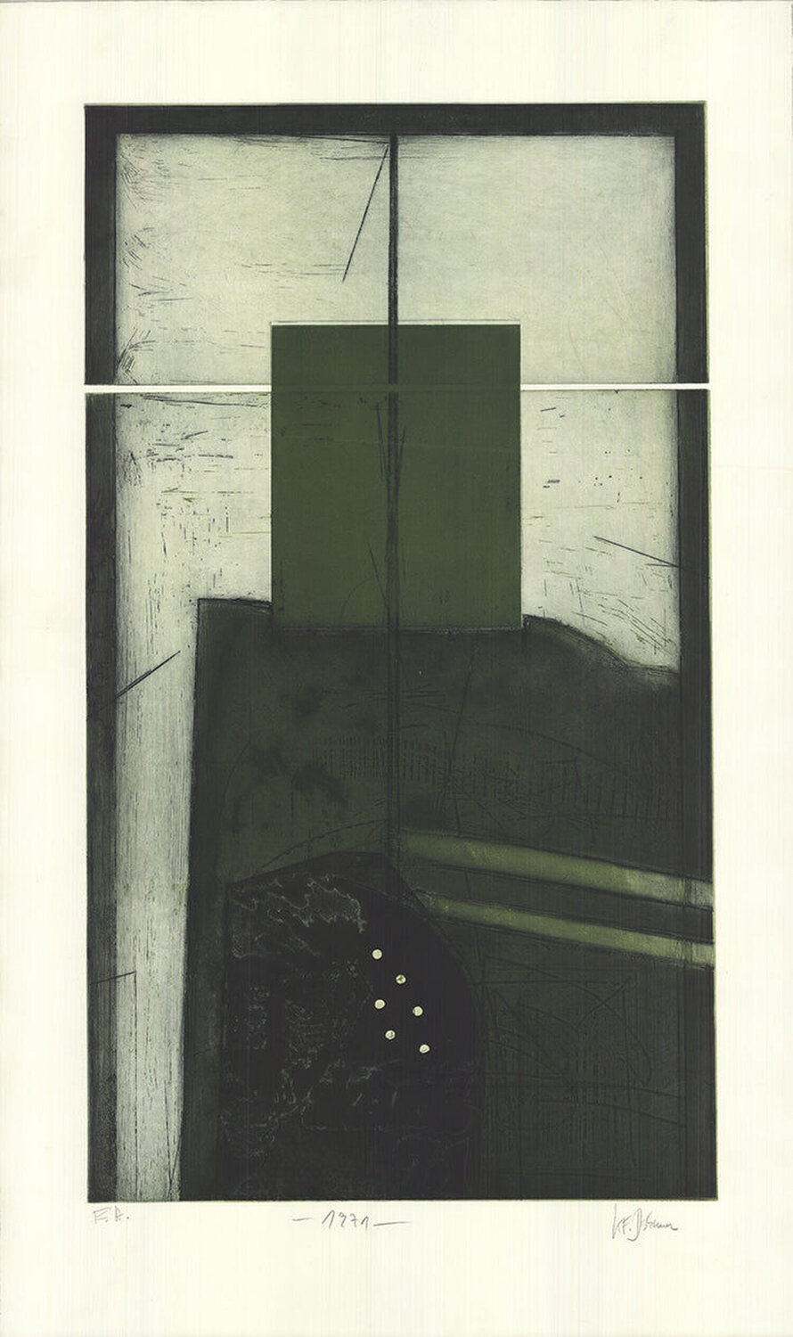 Untitled Karl Fred Dahmen Stampa in vendita