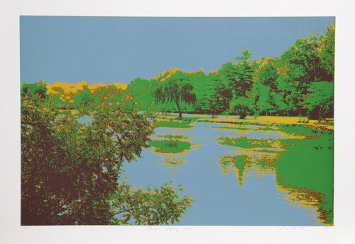 Fishing Hole van Max Epstein, Afdruk te koop op Singulart