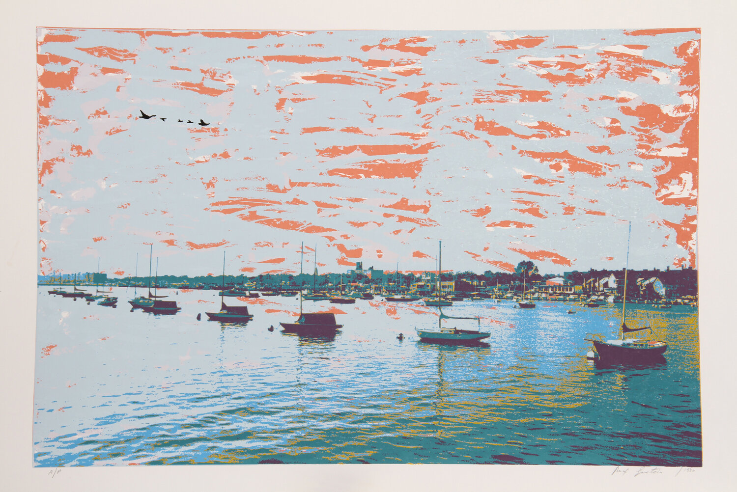Anchored Flotilla Days Gone By Max Epstein