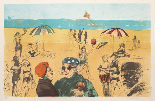 Beach van Marcia Marx, Afdruk te koop op Singulart