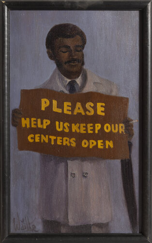 Please Keep Our Centers Open von William Waithe, Malerei kaufen auf Singulart
