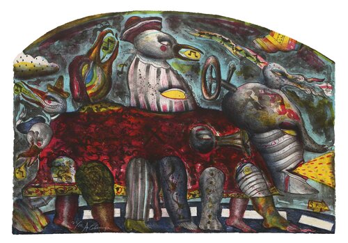 Autobus by Alejandro Colunga, Print for Sale on Singulart