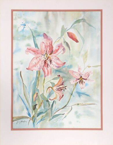 Lilies de Ginny Masters, Pintura a la venta en Singulart