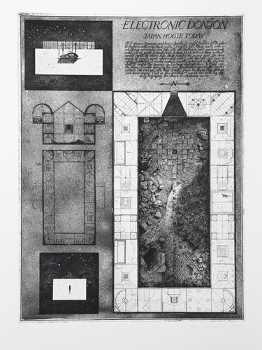 Electric Donjon von Brodsky & Utkin, Druck kaufen auf Singulart
