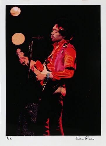  Jimi Hendrix, The Fillmore East First Show 12/31/69 von Alan Herr, Fotografie kaufen auf Singulart