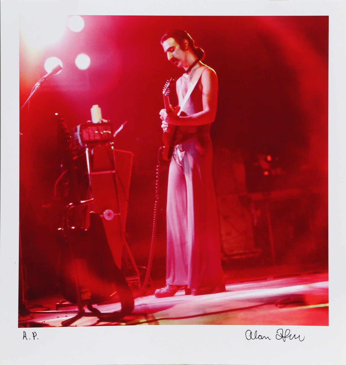 Frank Zappa Alan Herr Fotografia in vendita